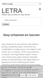 Mobile Screenshot of letra.nl