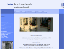 Tablet Screenshot of letra.ch